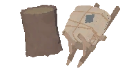 Exquisite Wood Log Package