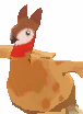 Captured Sagi Bird