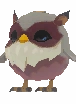 Deed: Pet Owl Brown and Gray