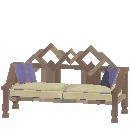 Talented Woodcraft Couch