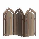Talented Woodcraft Room Divider