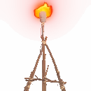 Rough Lamp Post
