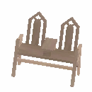 Woodcrafter's Outdoor Bench