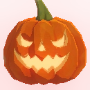 Eerily Carved Pumpkin Mask