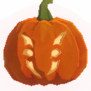 Ominously Carved Pumpkin Mask