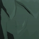 Pale Dark Green Hair