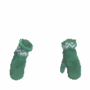 Knitted Winter Mittens